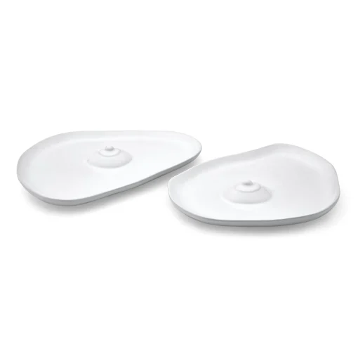 Assiettes Tatas (Blanc Brillant)