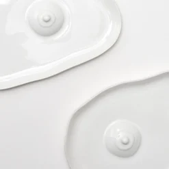 Assiettes Tatas (Blanc Brillant)