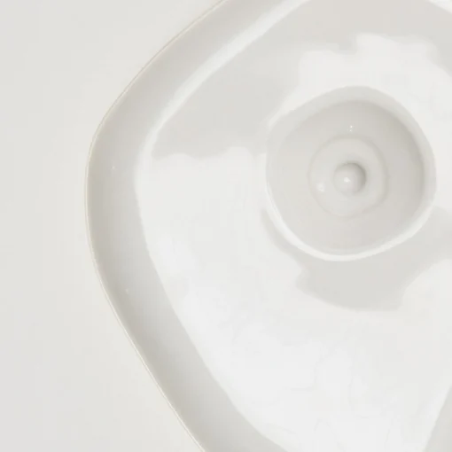 Assiettes Tatas (Blanc Brillant)