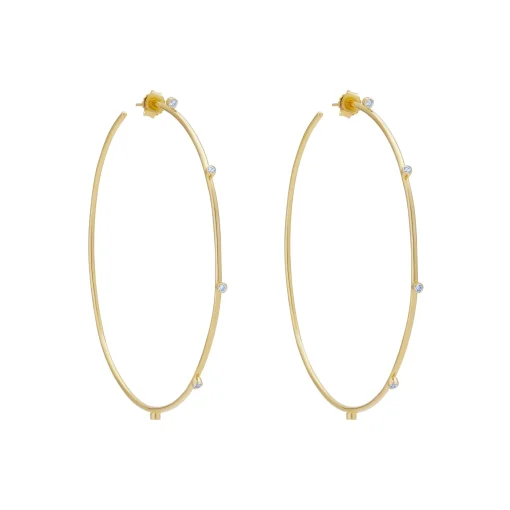Boucles D'Oreilles Creoles Mega Razzle Dazzle